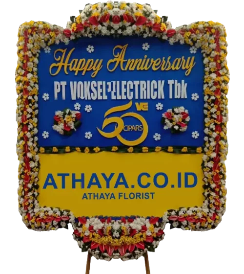hindia-bunga-papan-congratulations-dari-athaya-untuk-ulang-tahun-perusahaan-dengan-tulisan-berbahasa-inggris-untuk-pt-voksel-electric-tbk