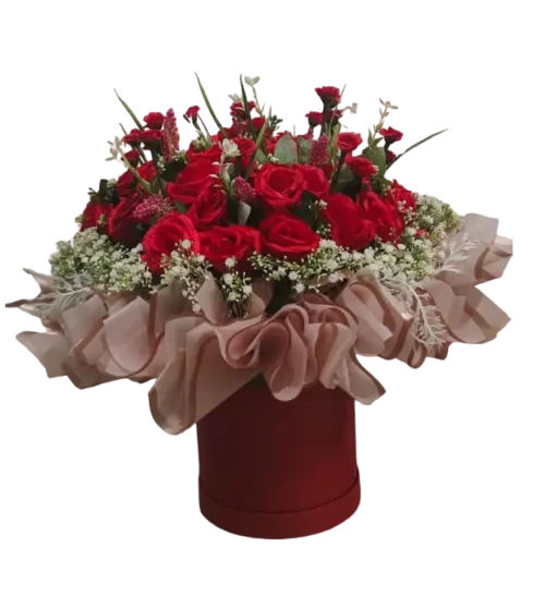 logan-bunga-box-dari-athaya-dengan-rangkaian-bunga-mawar-merah-baby-breath-dan-baby-rose